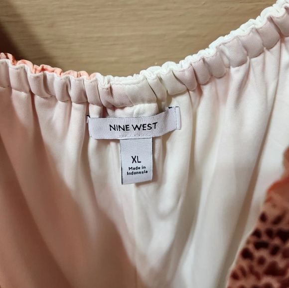 Nine West Wear 2 Ways Off/On The Shoulders Mini Dress NWT - Picture 4 of 5